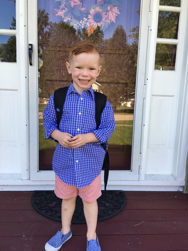 First day of school 2018 